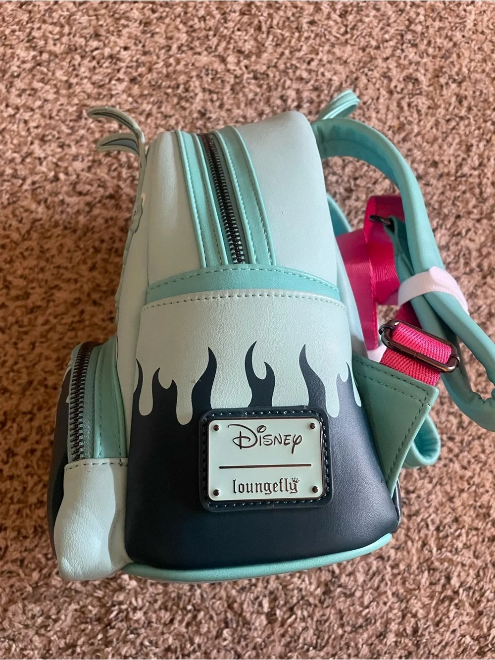 Loungefly Hades Pain & Panic Mini Backpack HTF